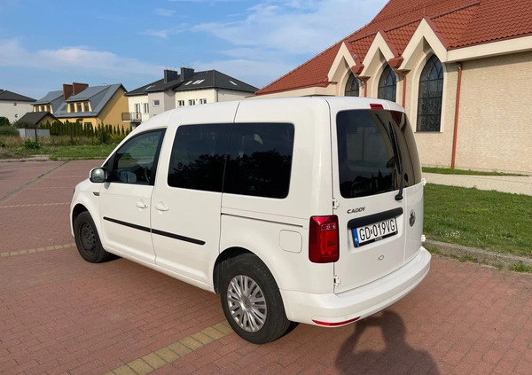 Volkswagen Caddy cena 89900 przebieg: 86500, rok produkcji 2020 z Gdańsk małe 29